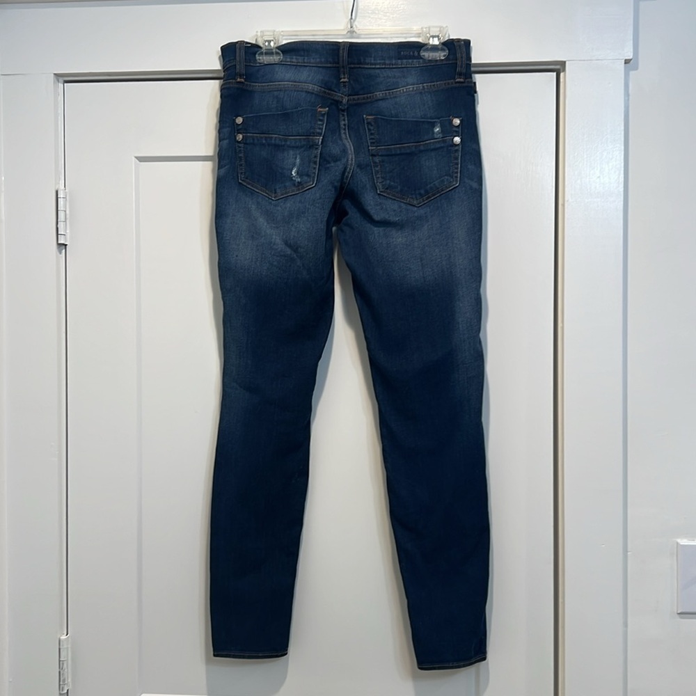Rock and Republic Kashmiere dark denim jeans size 8M. - Picture 5 of 9